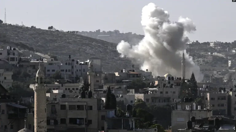 Israeli Airstrikes Pound Southern Gaza City of Rafah