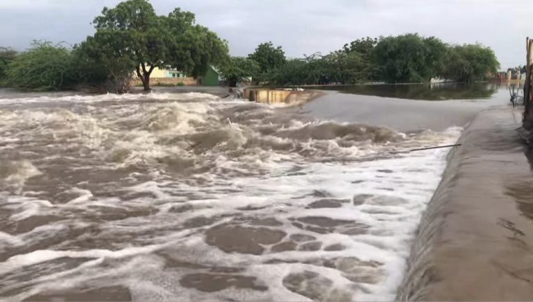 Wabiga Shabeelle oo ku fatahay xaafado hor leh oo ku yaala Baledweyne