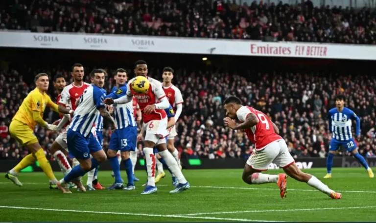 Arsenal Oo Hoggaanka Premier League Kula Wareegtay Guul Ay Ka Gaadhay Brighton Iyo Wacdarihii Aston Villa