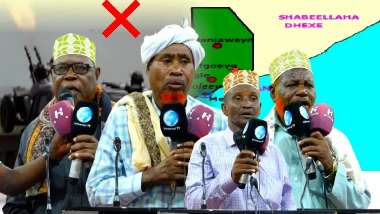 {DAAWO MUUQAALKA} Waxgaradka Beelaha Jareer weyne ee daga Gobolada Hiiraan iyo Shabelaha dhexe ayaa ka hadlay Colaada,