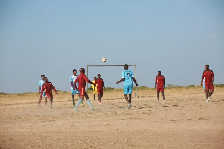 ATMIS hosts football match for IDPs in Jowhar