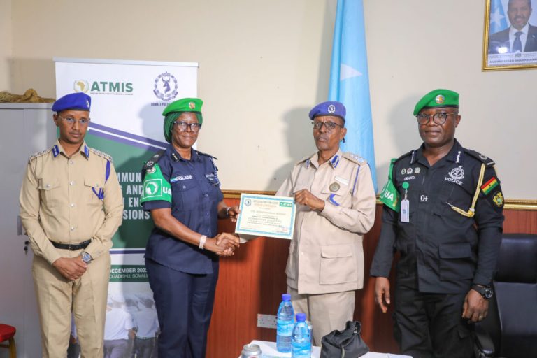 ATMIS trains Somali police on community policing