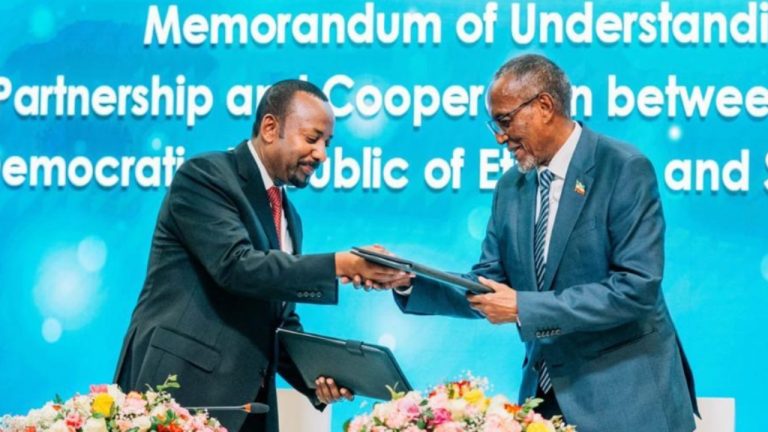 Ethiopia ‘Secures’ access to sea after deal with Somaliland