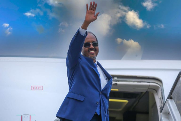 Somali President Mohamud heads to Addis Ababa for African Union Summit.