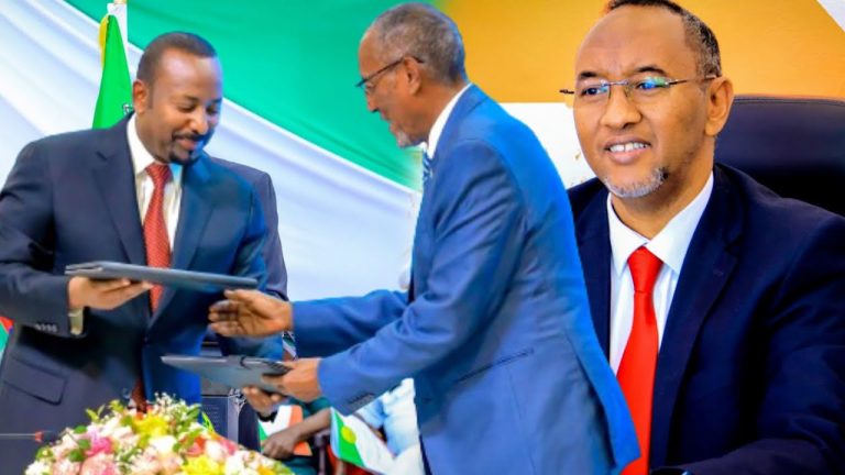 {DAAWO MUUQAALKA} Gudoomiyaha Xisbiga waddani” Heshiiska Soomaaliland iyo Ethiopia mugdi ayaa ku gadaaman