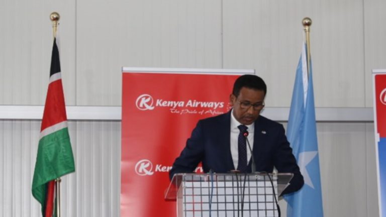 Kenya Airways resumes direct flights to Mogadishu