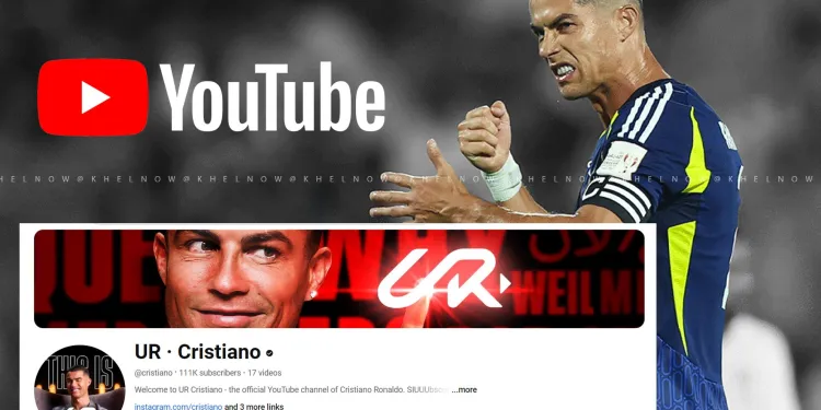 MUCJISO: Cristiano Ronaldo oo layaab ka sameeyay Barta Youtube iyo xogaha qarsoon.