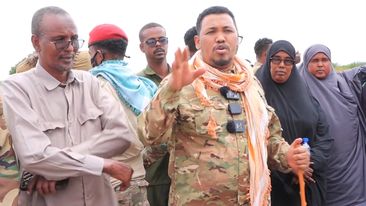 {DAAWO MUQAALKA} Gudoomiyaha Baarlamanka Hirshabelle iyo saraakiil Ciidanka oo Gaaray deegano laga xoreeyey kooxda AS