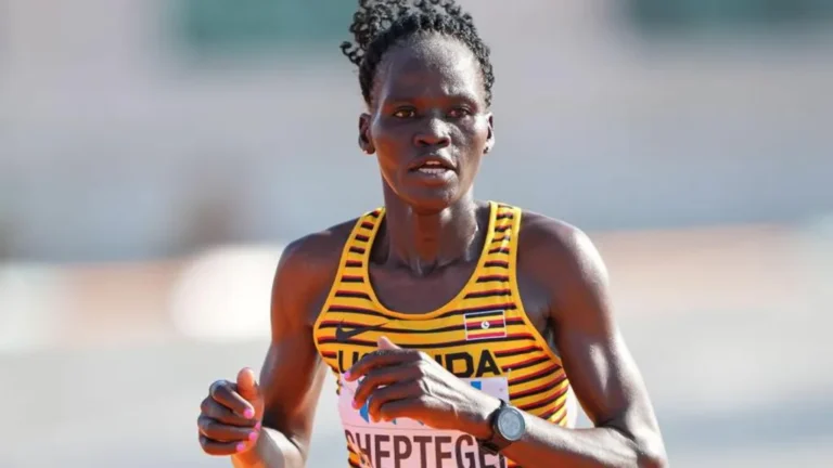 Olympian Rebecca Cheptegei dies after being set alight by ex-boyfriend.