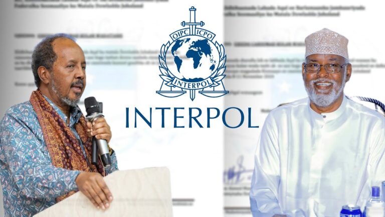 {DAAWO MUQAALKA} Dowladda Soomaaliya Booliska Interpol u Dirtay warqadda Sooqabashada Axmed Madoobe.