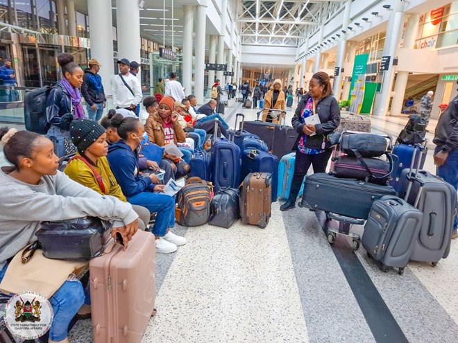 63 more Kenyans evacuated from Lebanon