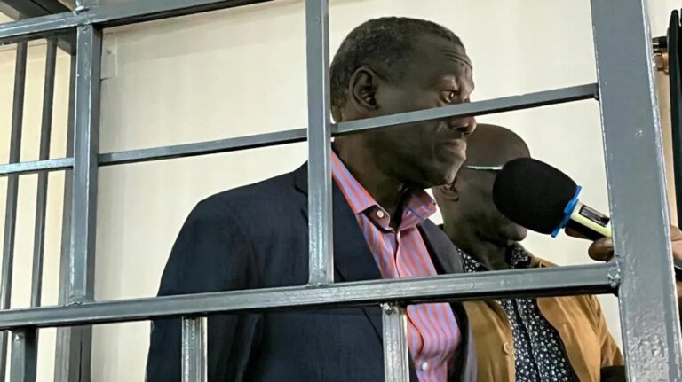 Ugandan opposition figure taken to military court after Kenya expulsion.