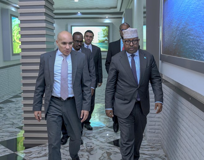 Somali and Egyptian diplomats discuss strengthening diplomatic ties