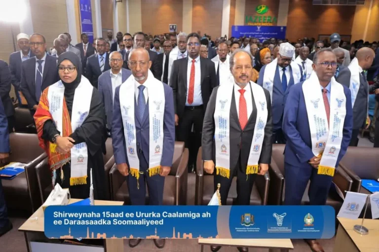 President Hassan Opens Somali Studies Congress In Mogadishu After 35-Years.