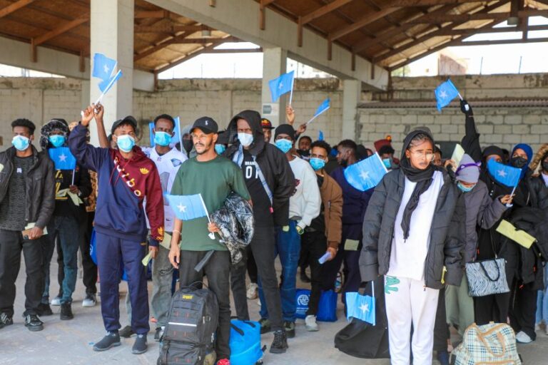 Somali Government repatriates 161 Somali youth stranded in Libya