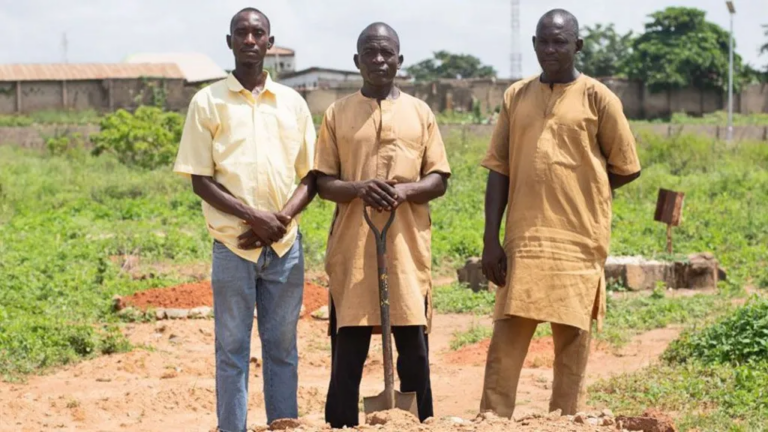 The Nigerian family who have spent five decades as volunteer grave-diggers.