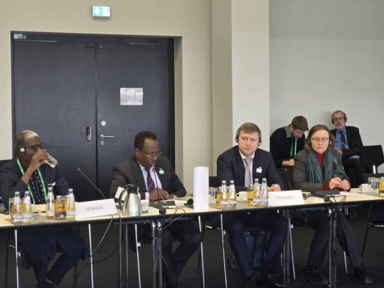 Minister of Agriculture participates in Global Agriculture Conference in Germany.