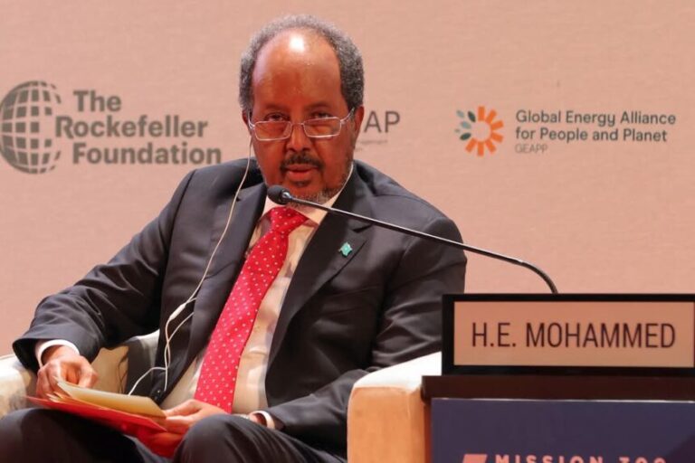 President Hassan Sheikh Mohamud Highlights Somalia’s Renewable Energy Vision at Africa Energy Summit