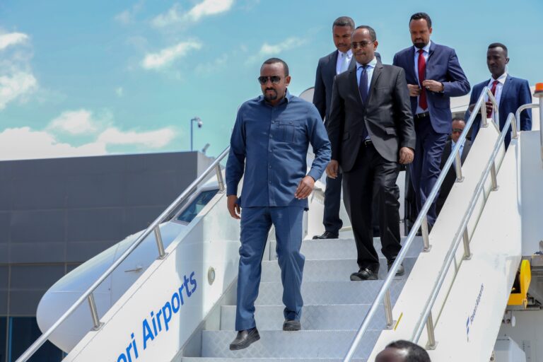 RW Itoobiya Abiy Ahmed oo kusoo wajahan Magaalada Muqdisho