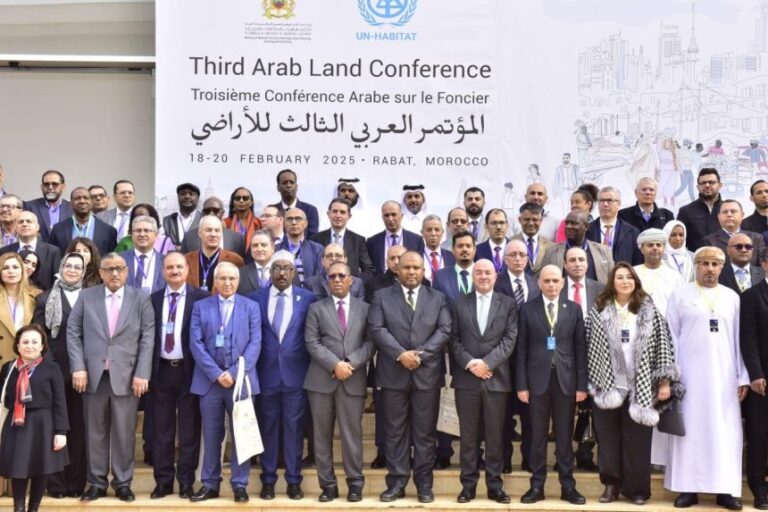 Minister of Public Works Attends 3rd Arab Land Conference in Rabat