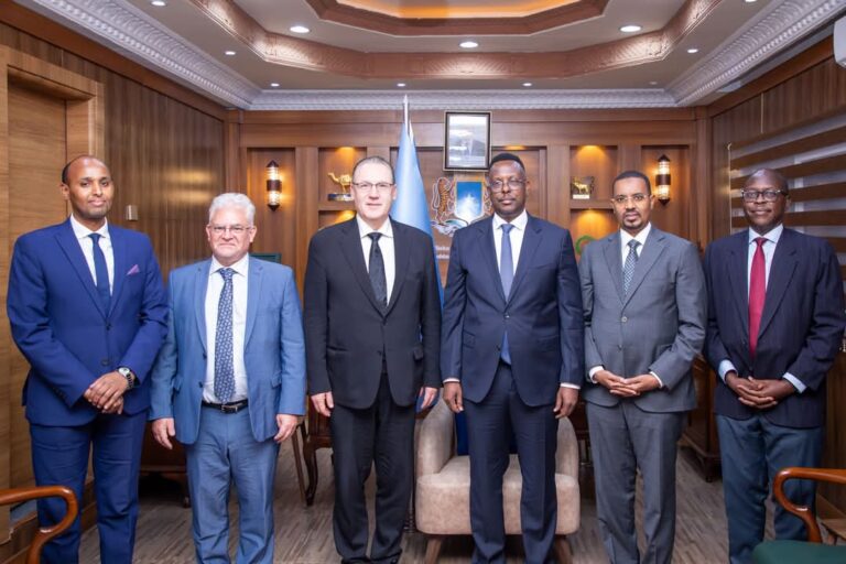 Somalia’s Justice Minister Meets UN Delegation to Boost Rule of Law.