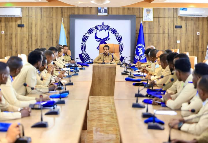 Police Chief Discusses Enhancing Criminal Investigations in Somalia.