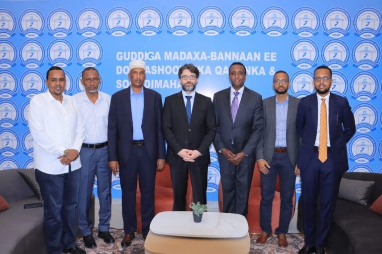 Chairman of the National Electoral Commission meets Turkish Ambassador To Somalia